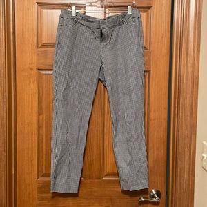 Old Navy plaid pixie pants